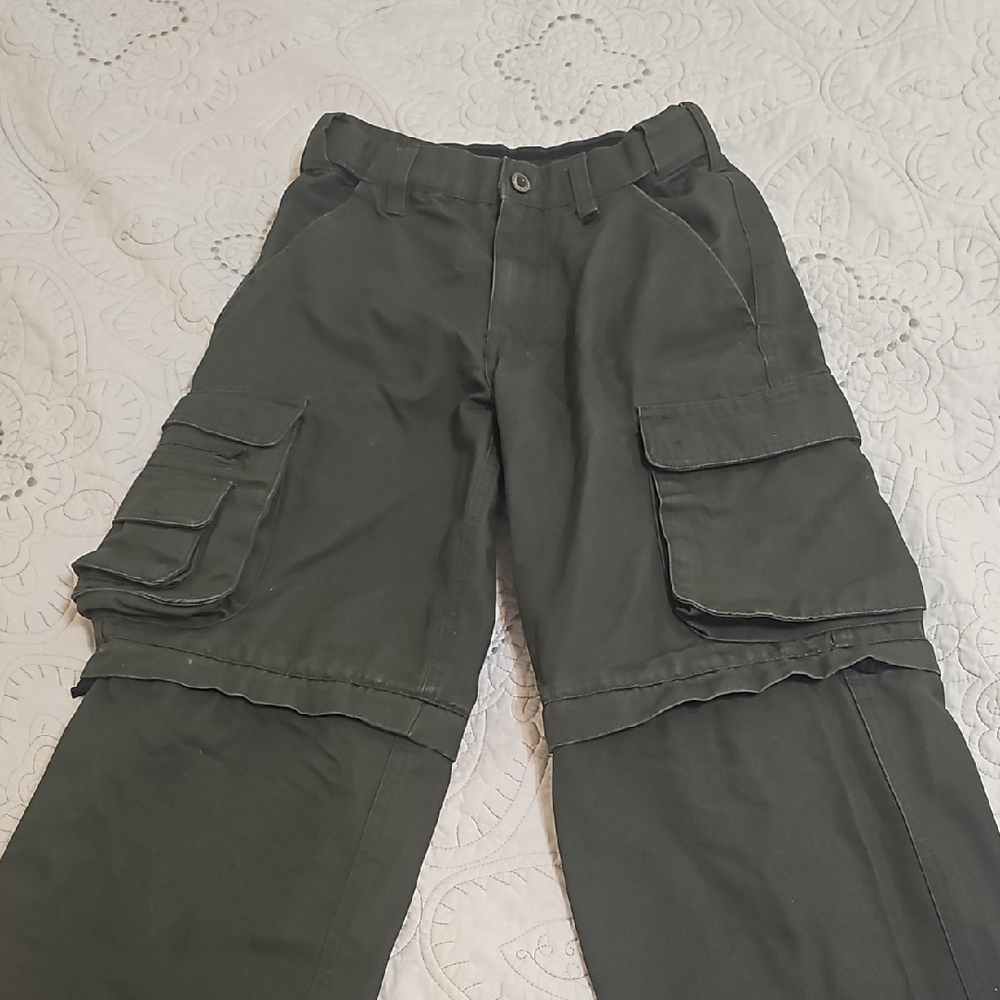 Scouts Youth Zip-off  Pants. Small.  Good Condition. Cargo